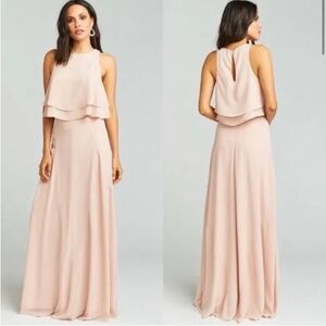 Show Me Your Mumu taupe bridesmaids set